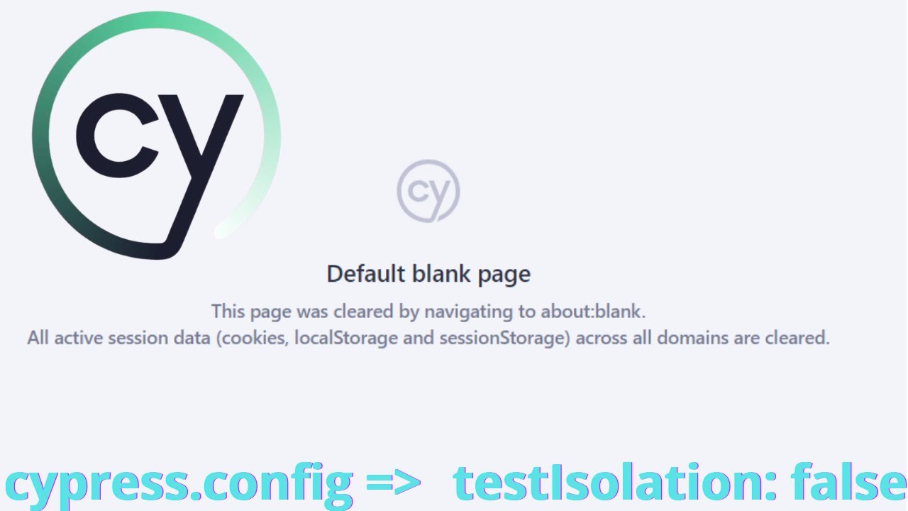 Cypress Fix Blank Page Issue After Running Cypress Tests - YouTube
