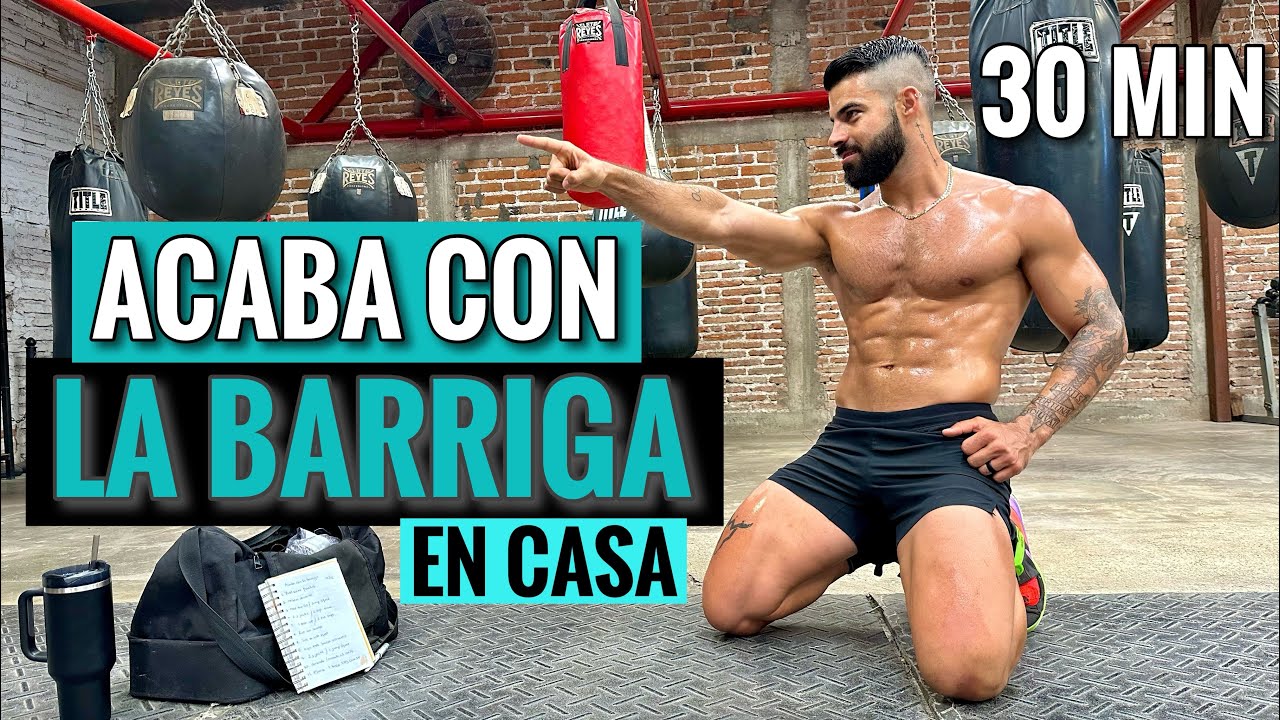 Rutina Para Acabar con LA BARRIGA 30 Minutos Cardio Para QUEMAR GRASA