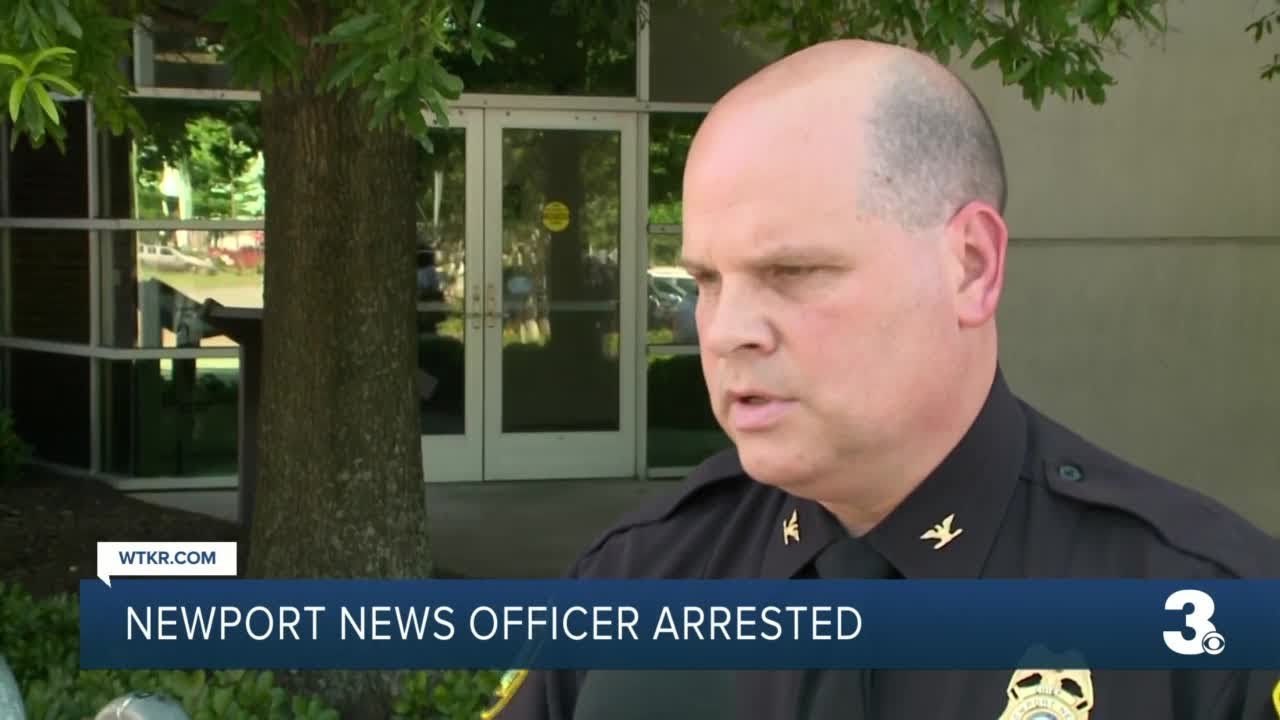 Newport News Police chief responds to officer arrested for crimes ...