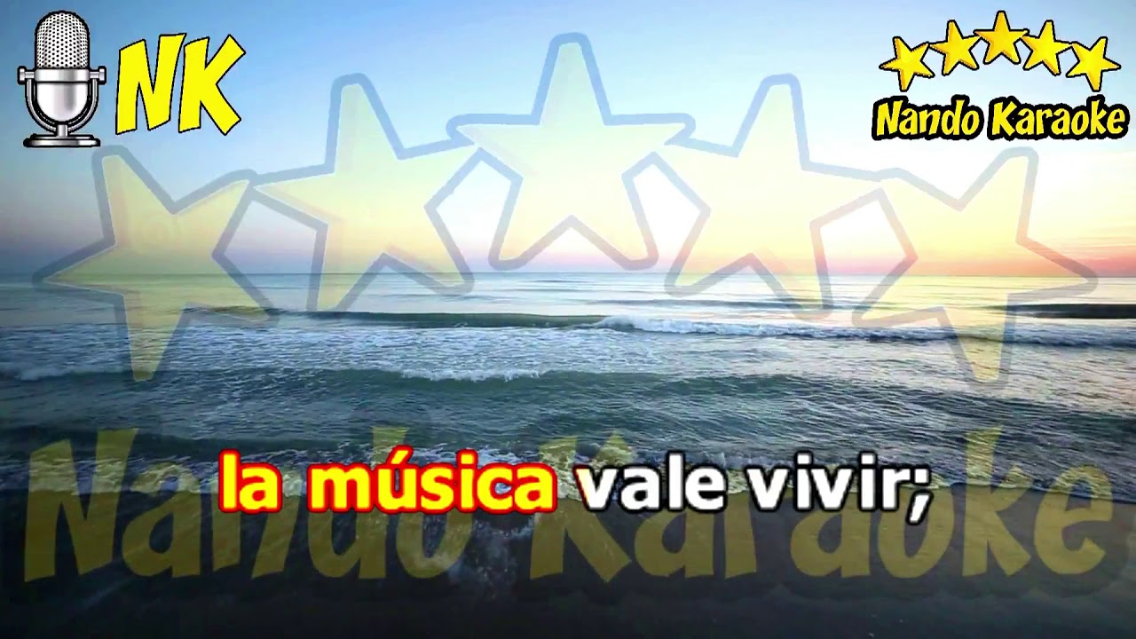 GRACIAS POR LA MÚSICA - Abba Karaoke