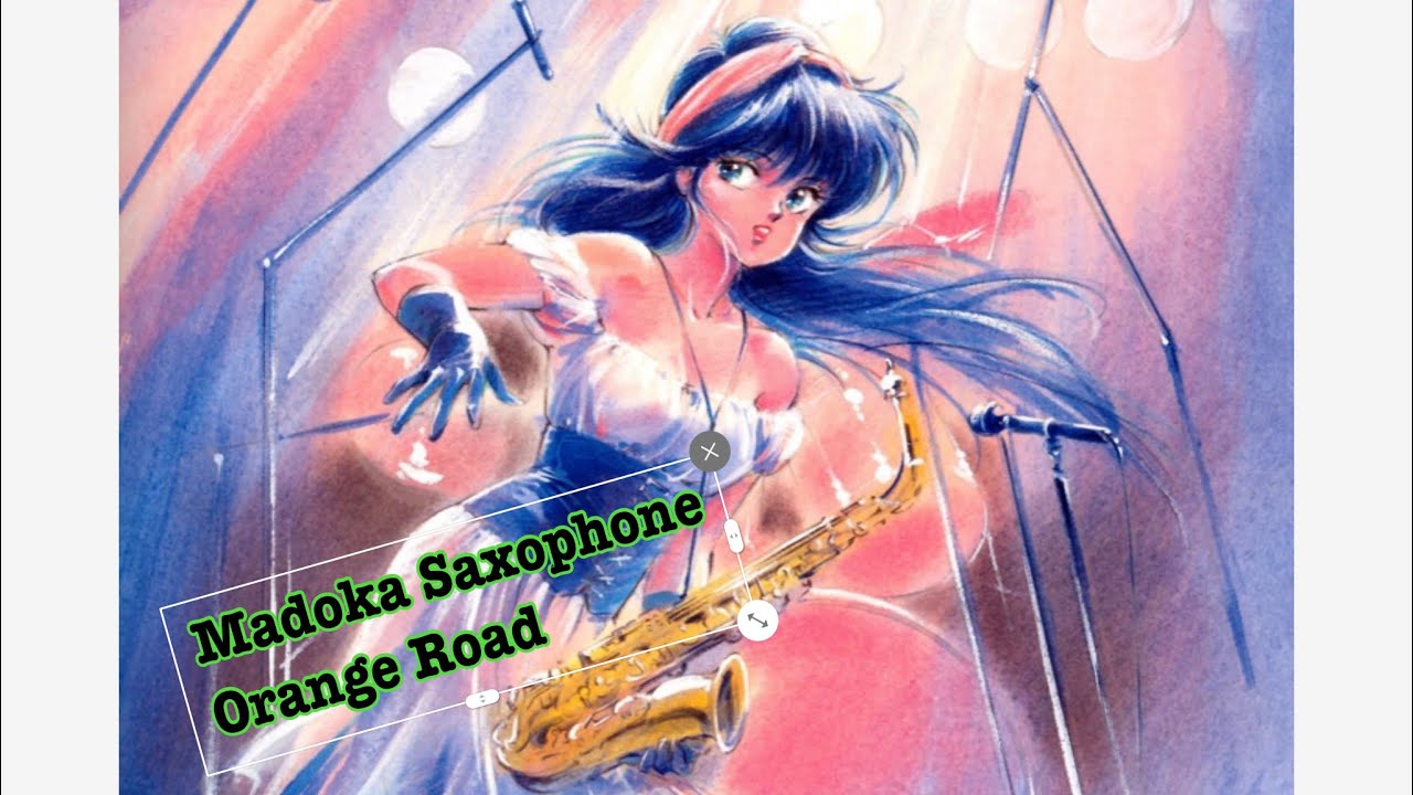 Madoka Saxophone Kimagure Orange Road sax sheet ￼ transcription