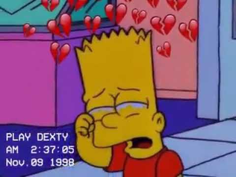 Bart Simpson Sad :'c - YouTube