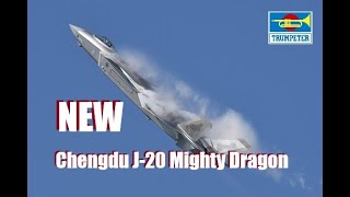 New Trumpeter 1/48 Chengdu J-20 Mighty Dragon # 05811