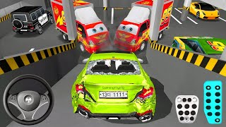 New McQueen Truck & Crashed G70 Stuck in Parking Garage - 3D Driving Class - Car Game - Android Game screenshot 3