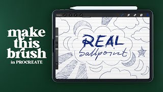 Create Real Ballpoint Brush in PROCREATE screenshot 3