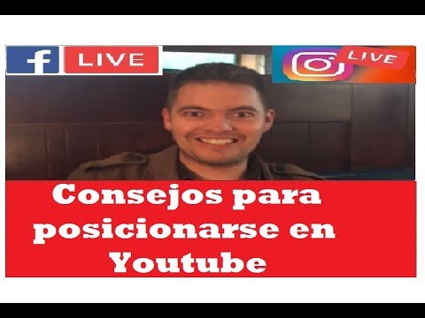 EN VIVO: Consejos para posicionarse en Youtube Con Robinson Sierra/Como posicionarte en Youtube