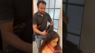 Model’s shoot in Delhi # soft curl’s change texture party hair style screenshot 3