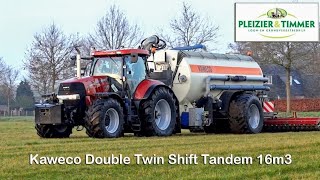 Slurry Grasland Bemesten Met Case Ih Puma 230 En Kaweco Pleizier & Timmer 2015