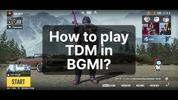 BGMI me TDM kaise khele • How to play TDM in BGMI • Bgmi Tdm Match • Pubg Me Tdm Game Kaise Lagaye