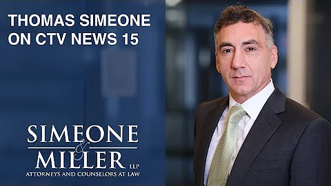 Thomas Simeone on CTV News 15