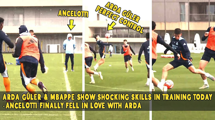 ARDA GÜLER & MBAPPÉ SHOW SHOCKING SKILLS IN TRAINING | ANCELOTTI FINALLY FELL IN LOVE WITH ARDA