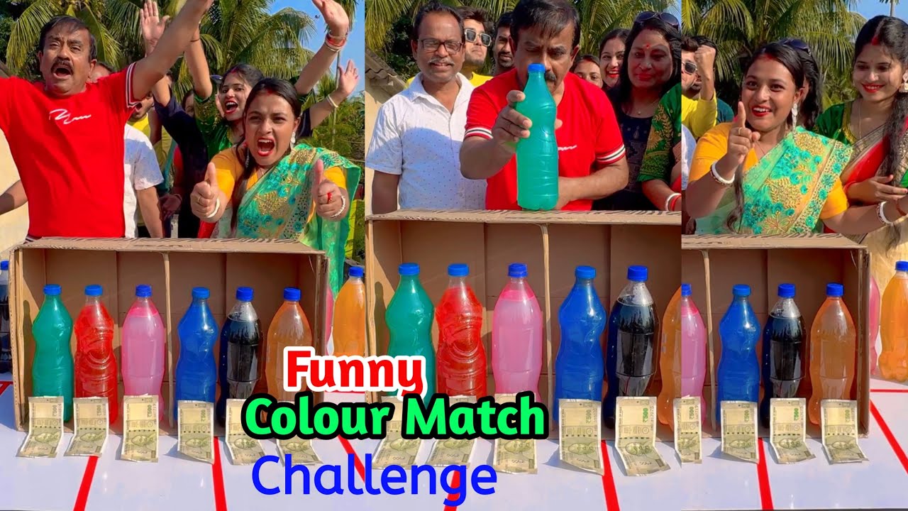 Match The Colour Bottle Funny Challenge Video YouTube match-the-colour-bottle-funny-challenge-video-youtube