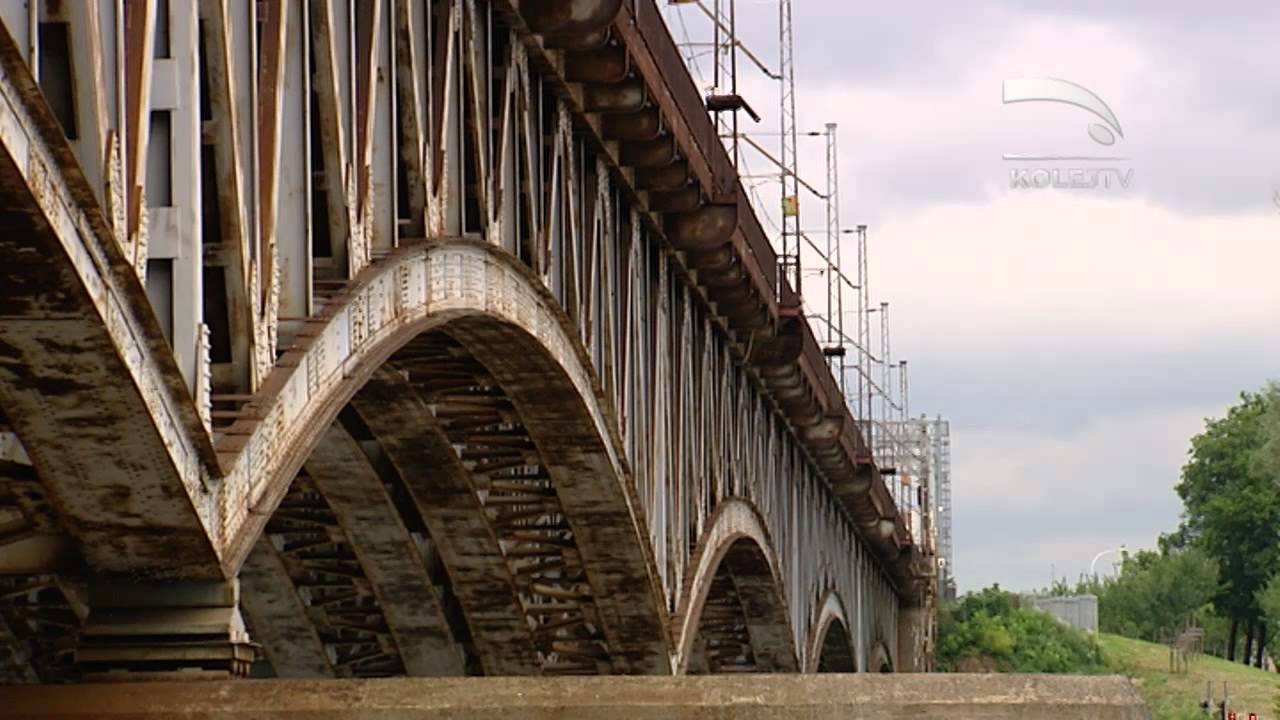 KolejTV - 08.07.2013 r. - prace w okolicy Malborka i Iławy, remont mostu średnicowego w Warszawie
