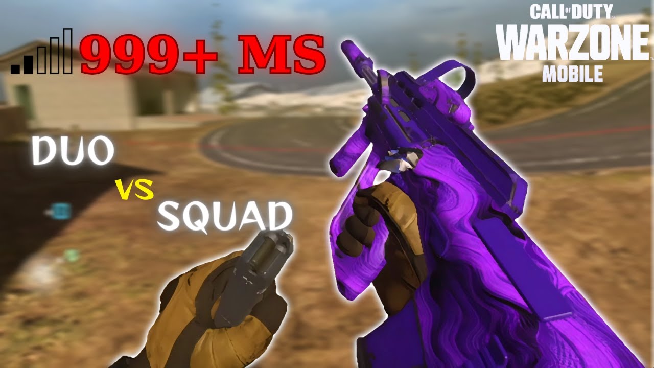 Duo Cod HIGH PING😰 DUO vs SQUAD COD WARZONE MOBILE GAMEPLAY || #7 - YouTube