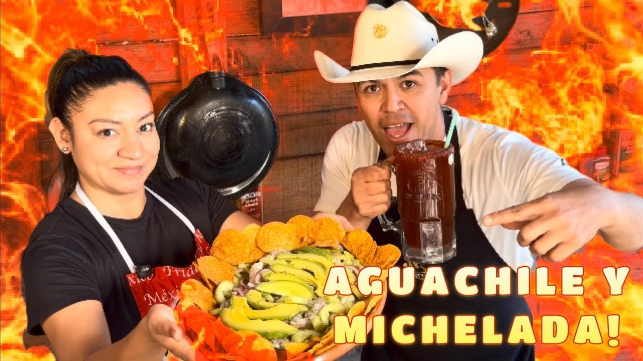 Hoy les tenemos AGUACHILE y Michelada al estilo del norte! ￼
