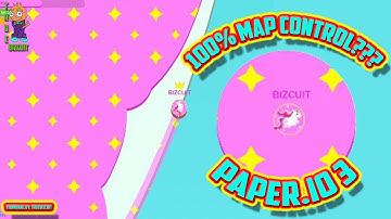 PAPER.IO 3 [100% MAP CONTROL?!?!?!] NEW IO GAME | FUNNY MOMENTS GAMEPLAY