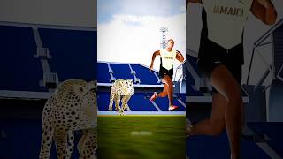 Can Usain Bolt Outrun A Cheetah #shorts