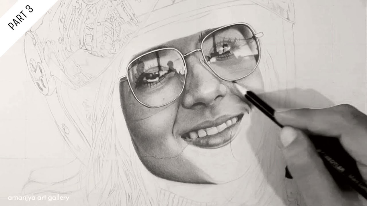 Drawing Penelope Santacruz / part 3 / AADI_08AM