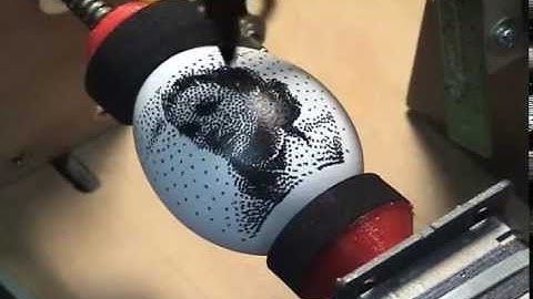 Spherebot 2.0 + StippleGen_2 繪圖過程