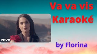 Va va vis Karaoké ( without voice) - Florina | Karaoke Ume Resimi