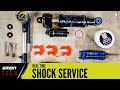 Servicing A Mountain Bike Air Shock In Real Time | Basic Suspension Service