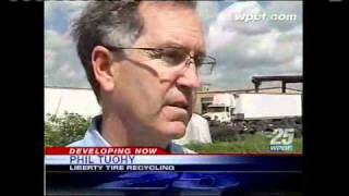 Port St. Lucie Tire Fire Under Control
