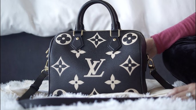 Louis Vuitton Speedy Bandoulière 25 Cognac Monogram Empreinte Leather  Review 