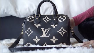 Louis Vuitton Bicolor Speedy 25 Bandouliere