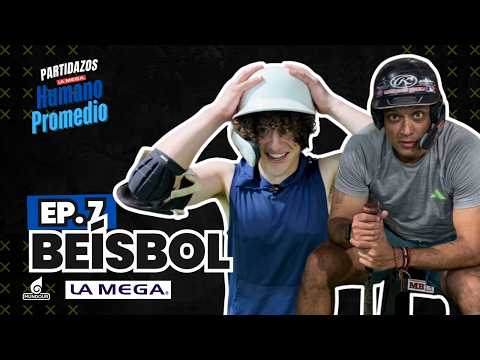 Will we EVEN be able to hit? ⚾ Chucho and Óscar struggle with BASEBALL 🥵 | AVERAGE HUMAN | Ep.7