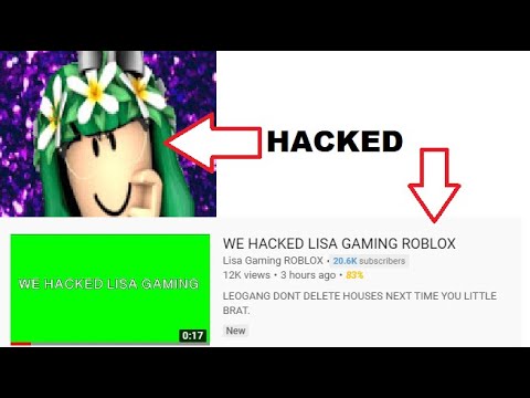 Lisa Gaming Roblox Just Got Hacked Youtube
