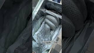 Marble Black Stone Snake #marblesnake #marblenagdevta #naagstatue #marblenag #marblemurti #hindugod