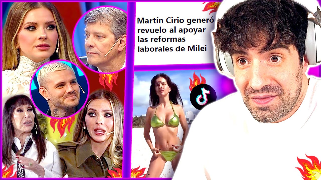 LA CHINA SUAREZ CON PERGOLINI Y MORIA CASAN, REFORMA LABORAL