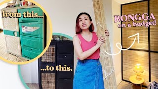 Orocan Storage Makeover & Japandi Buri Wall Hack // Bongga on a Budget!