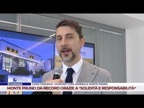 ECONOMIA. MONTE PRUNO DA RECORD GRAZIE A "SOLIDITÀ E RESPONSABILITÀ"
