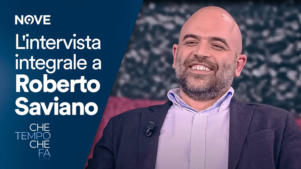 Che Tempo Che Fa | L'intervista integrale a Roberto Saviano