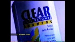 Iklan shampo clear tahun 1998 versi pakai hitam siapa takut