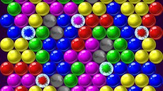 Bubble Shooter Freeze Balls Gameplay | Bubble Shooter 2 Game New Level 145 screenshot 4