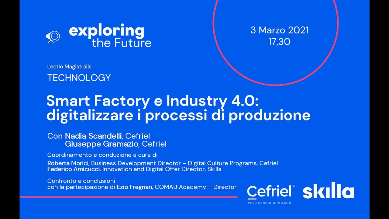 Smart Factory e Industry 4.0: digitalizzare i processi di produzione ...