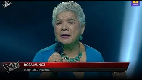 Rosa Muoz | Propiedad privada | Audiciones a Ciega...