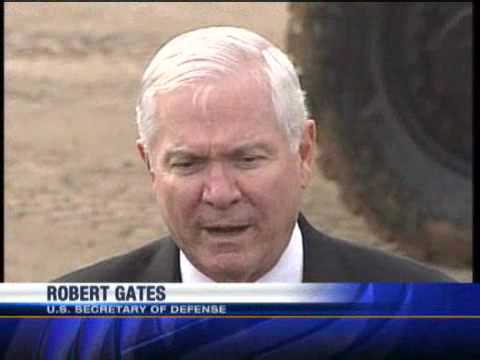 Defense Secretary Robert Gates Says Troops Love Oshkosh Trucks