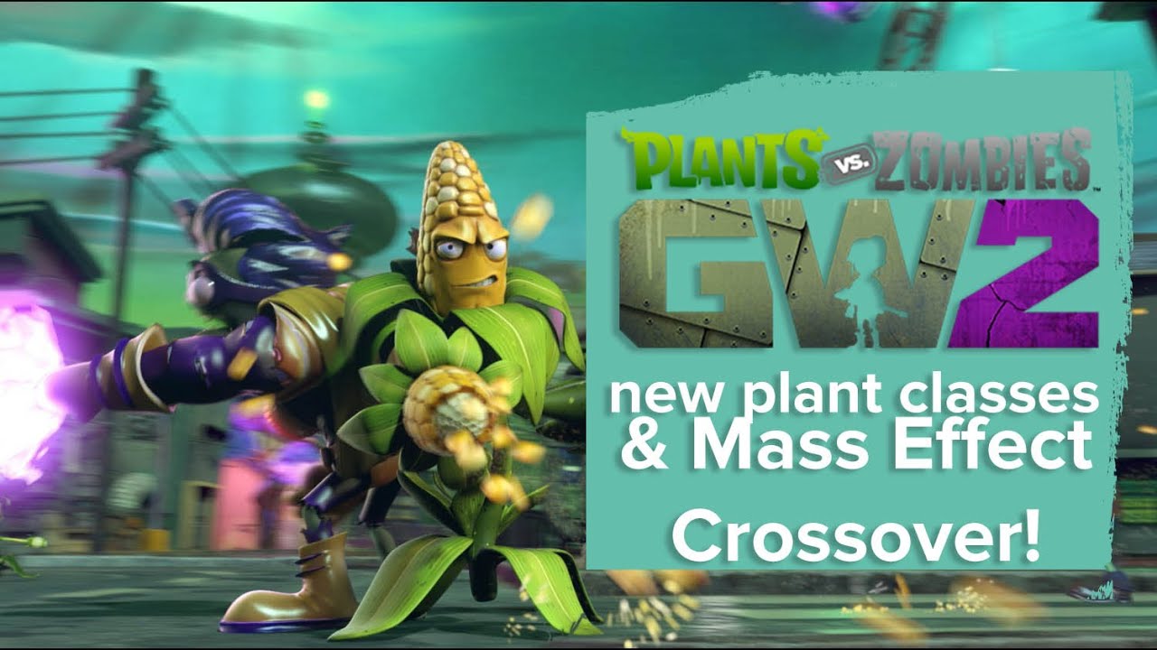 Plants Vs Zombies Garden Warfare 2 Gamescom 2015 - new plant classes ...