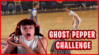 BdayReacts LaMelo Ball Gets Heated vs Trash Talking Team \& Makes Them Pay! *Ghost Pepper Sauce*