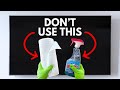 The easiest way to clean your screens no scratches