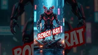 This Rat Just Transformed Into a Robot 😳⚙️ #AI #BioMechUniverse