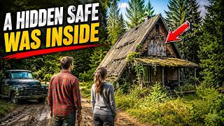 Evicted From Their Apartment, They Bought A Rundown Forest Farmhouse And Found A Hidden Safe