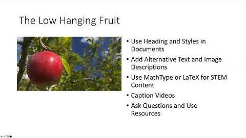 Getting Started with Digital Accessibility Conference 2021: Accessible Instructional Materials