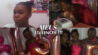 MEUS 15 ANOS !!! vlog