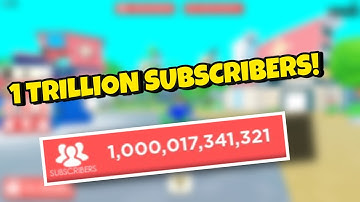 I GOT 1 TRILLION TOTAL SUBSCRIBERS IN YOUTUBE SIMULATOR!!!