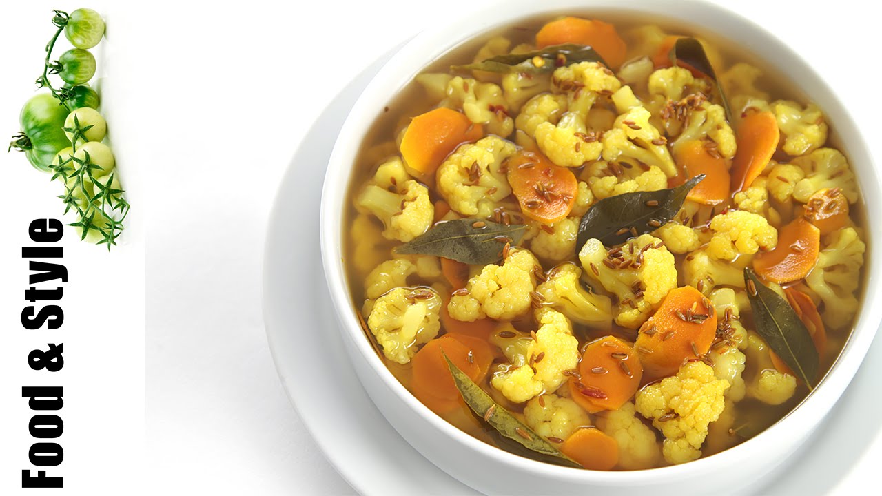 Pickled Cauliflower with Fresh Turmeric and Curry Leaves YouTube