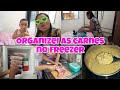 ORGANIZANDO O FREEZER+ estrogonofe de frango mais rotina/ Lais Berto